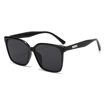Übergroße quadratische Sonnenbrille