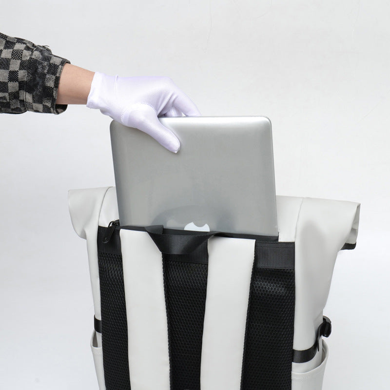 Roll-Top Wasserdichte Urban Backpack Brehn