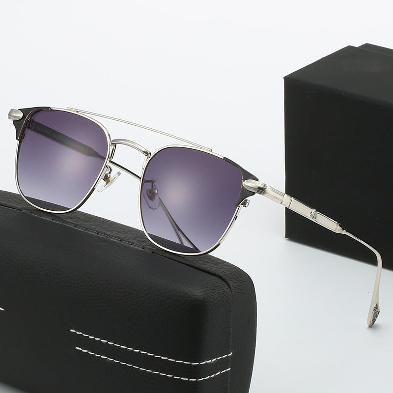 Damen modische Halbrahmen Brille Brehn