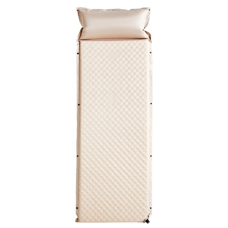 Gepolsterte faltbare Outdoor-Campingmatratze mit eingebautem Kissen und wasserdichtem Oxford-Stoff Brehn