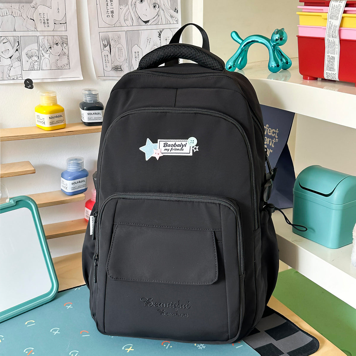 Stylischer Multifunktionsrucksack Brehn
