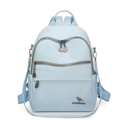 Luxuriöser Retro-Leder-Rucksack Brehn