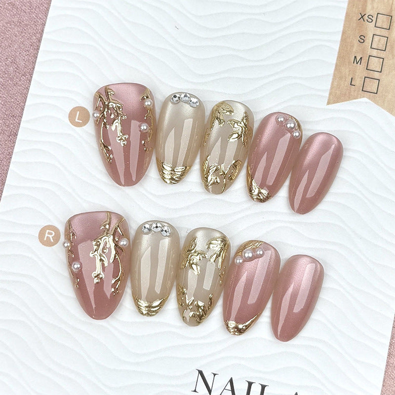 Luxus Nagelkunst-Set mit galaktischen Motiven Brehn