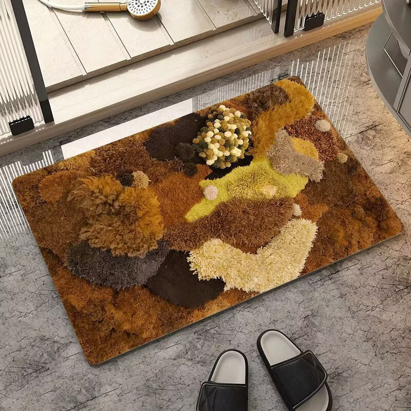 Natürlich inspirierte weiche Fußmatte