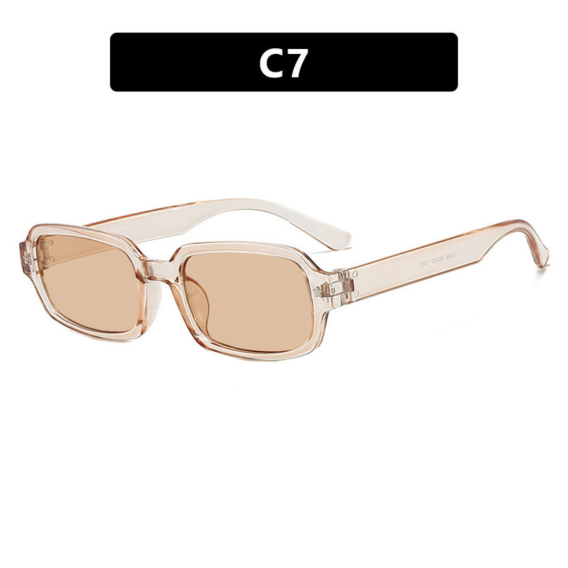 Damen modische Rechtecksonnenbrille mit herausragendem Design und schützendem UV-Filter Brehn