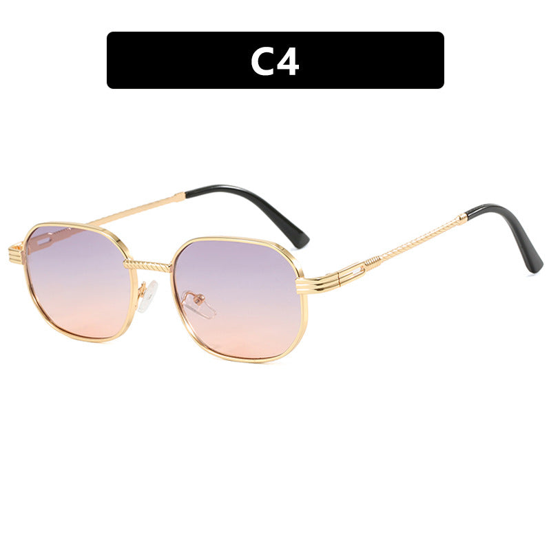 Damen quadratische Sonnenbrille mit Gradienteneffekt Brehn