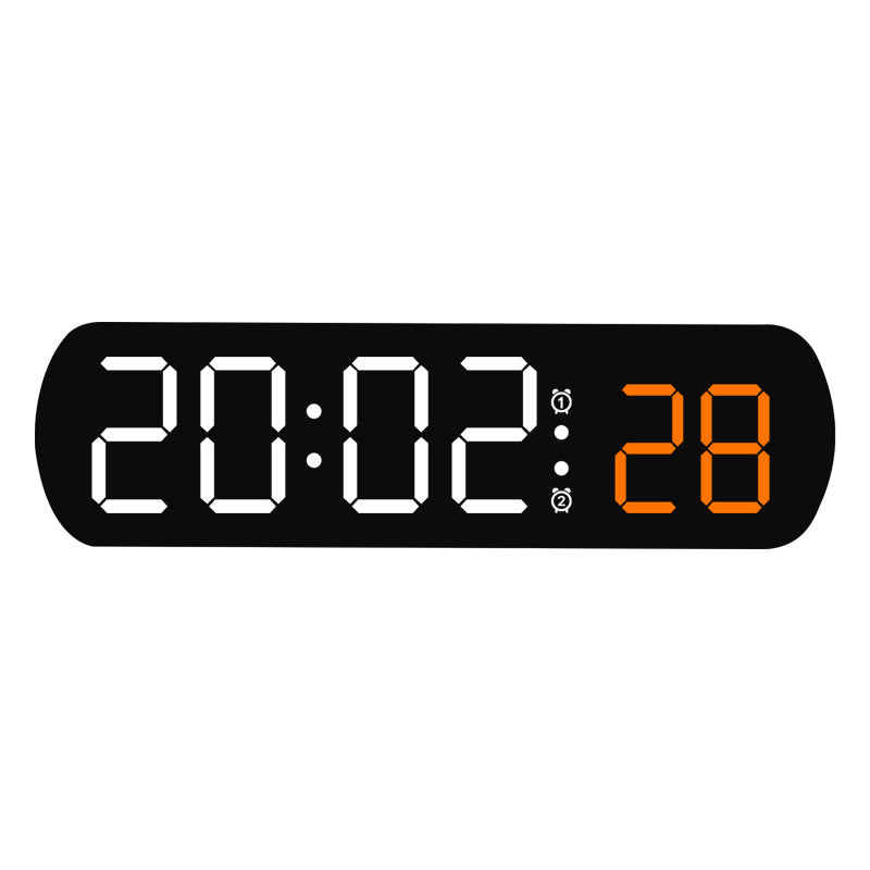 Digitaler Funkwecker mit mehrfarbigem LED-Display Brehn