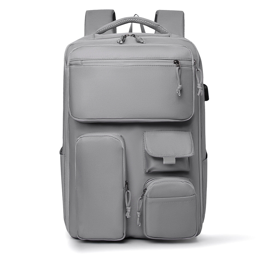 Multi-Pocket Vielseitiger Rucksack Brehn