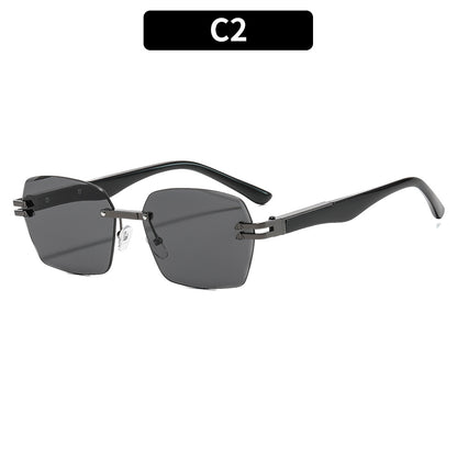 Moderne Eckige Sonnenbrille