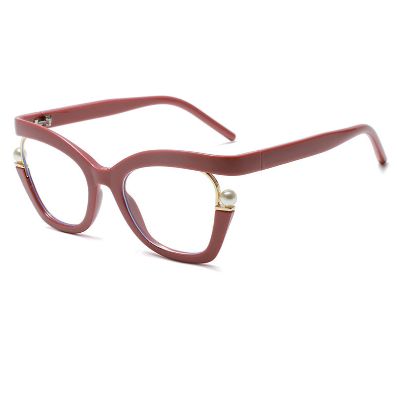 Damen Modische Sonnenbrille mit dezenten Perlendetails Brehn