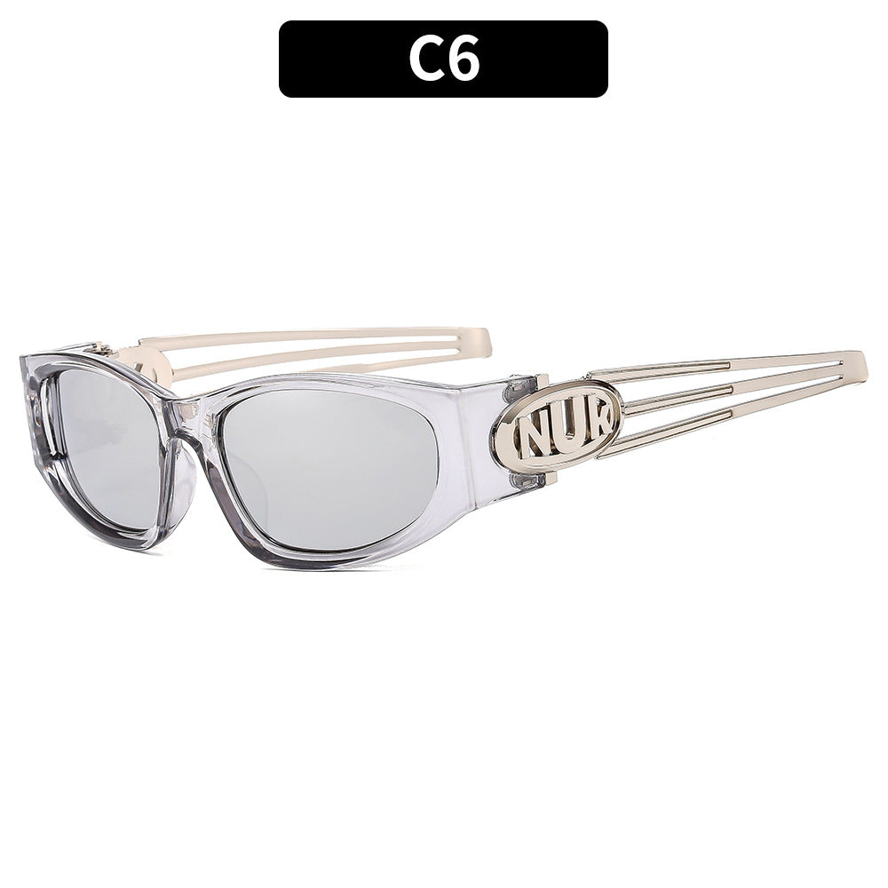 Sportliche Katzenaugen-Sonnenbrille