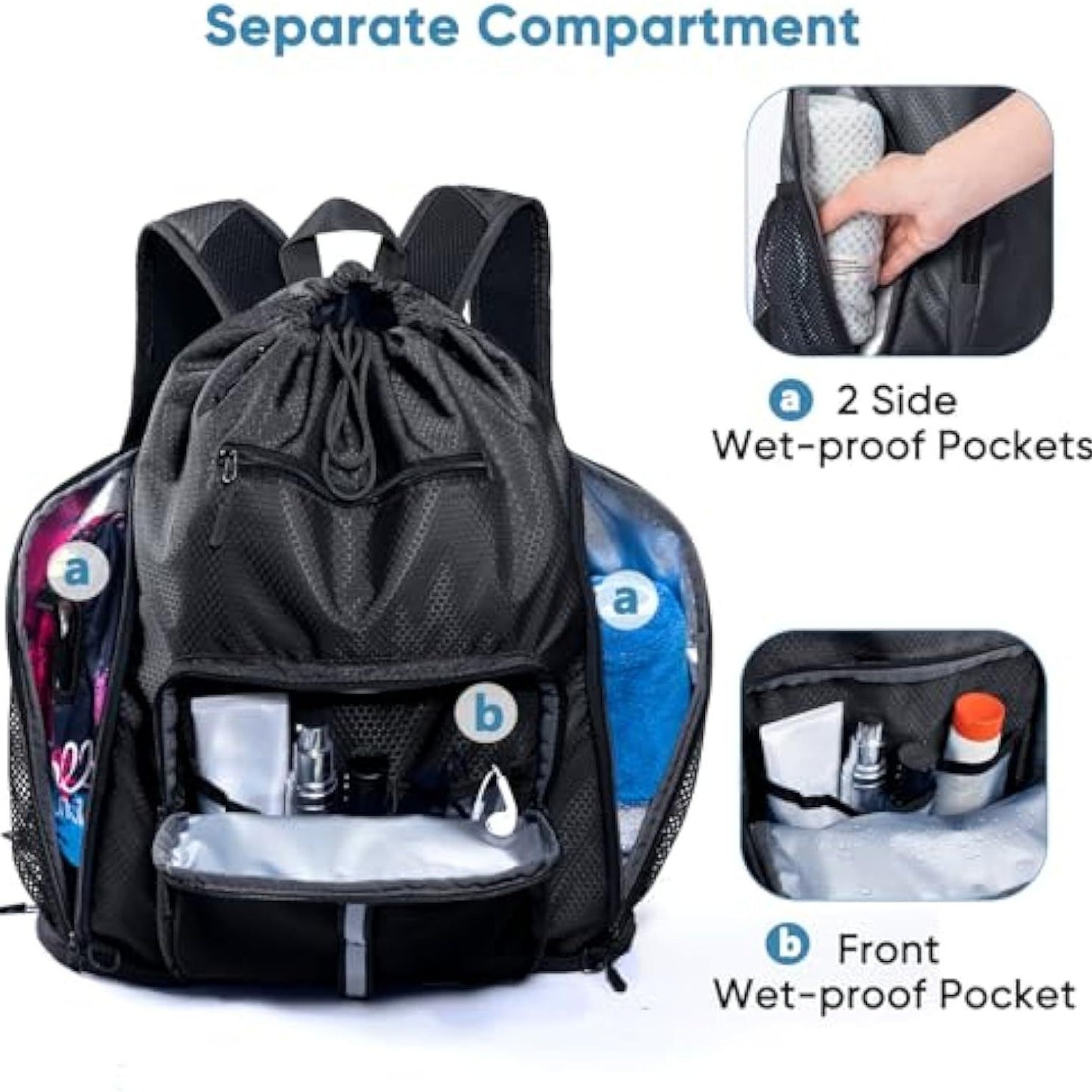 Vielseitiger Sport- und Freizeit-Rucksack Brehn