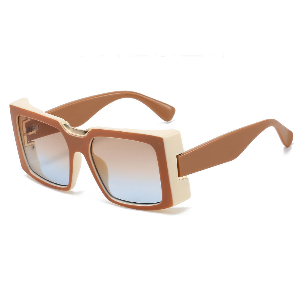 Damen Sonnenbrille im auffälligen geometrischen Design Brehn