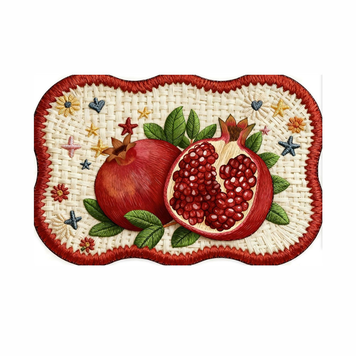 Künstlerischer floral Bereich Teppich für Innendekoration