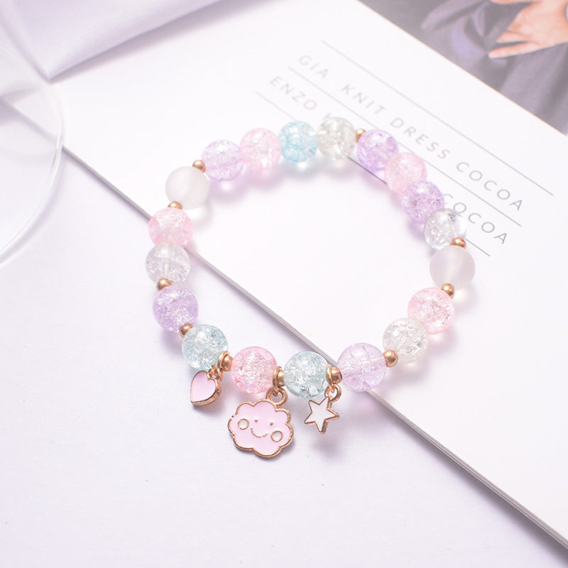 Verspielt Perlen Charm Armband Brehn