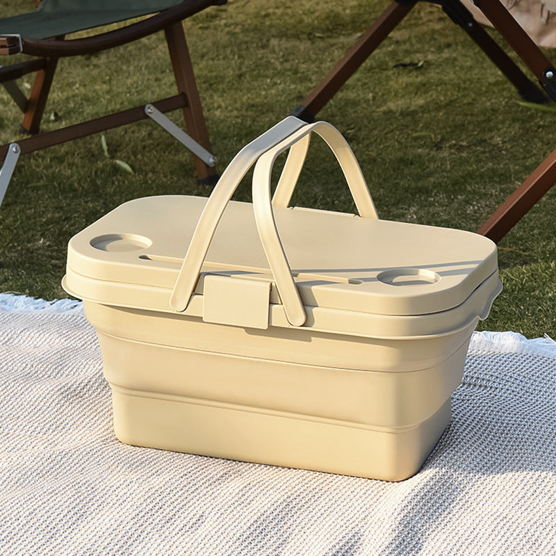 Vielseitiger Outdoor Picknick Aufbewahrungskorb Brehn