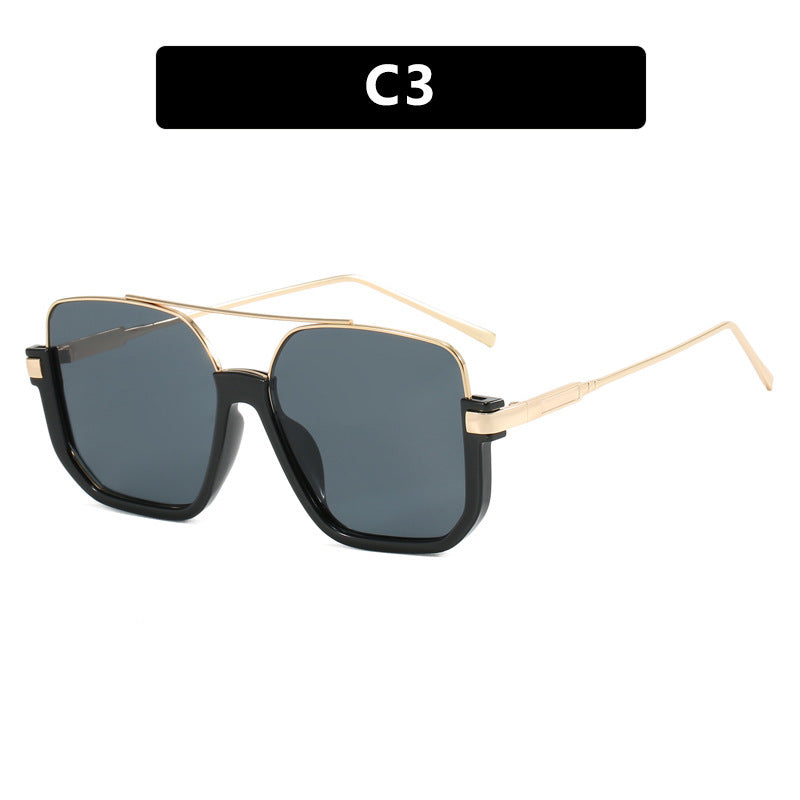 Damen oversized Sonnenbrille mit elegantem, quadratischen Rahmen Brehn