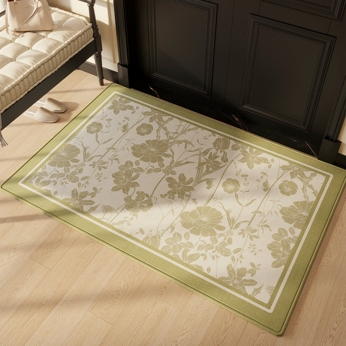 Botanisches Design Teppich