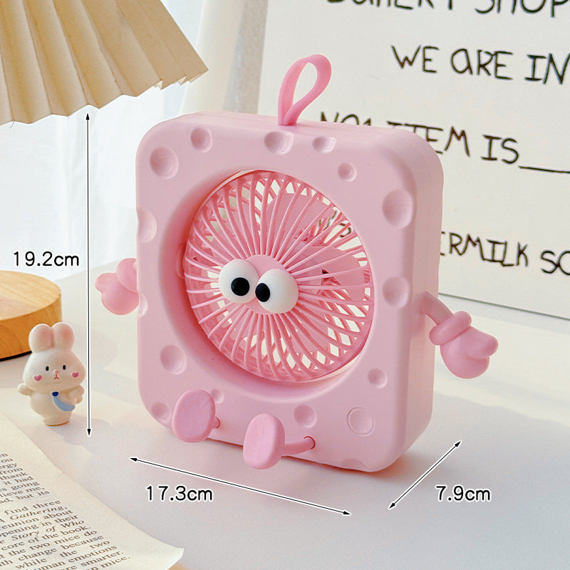 Unisex Tragbarer Mini-Personenventilator im niedlichen Tierdesign Brehn