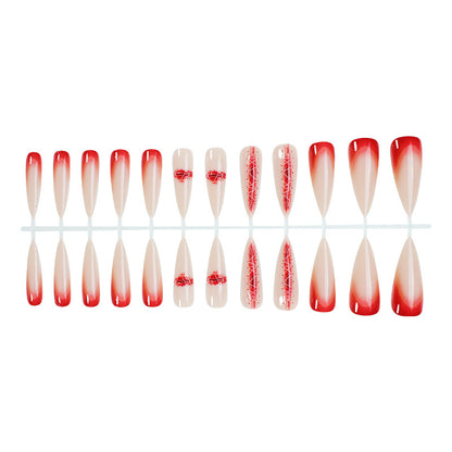 Ombre Stiletto Press-On Nagelset Brehn