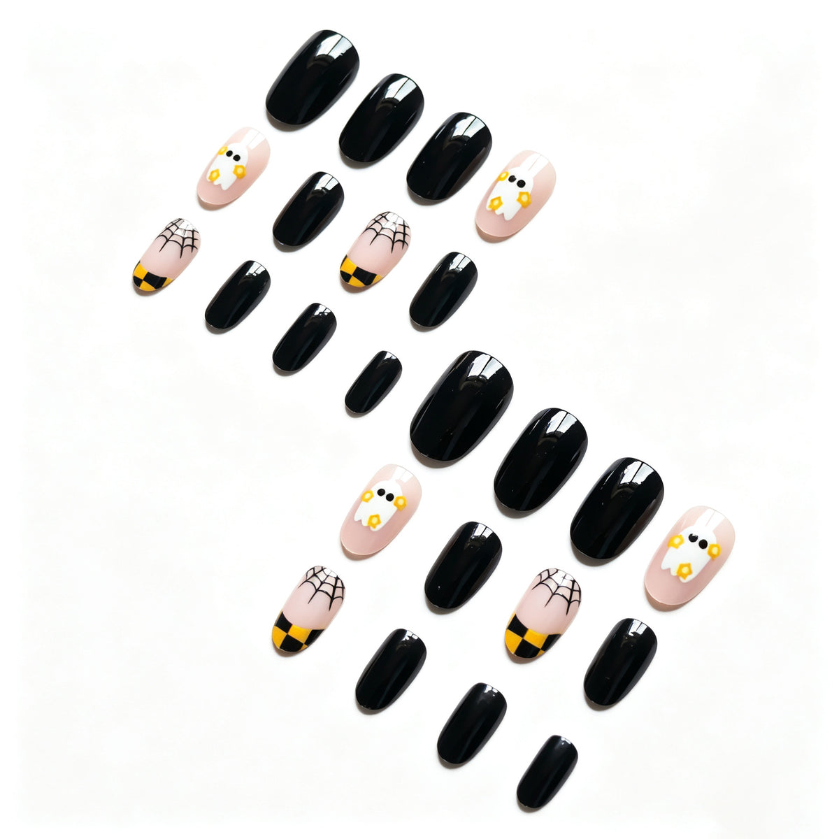 Halloween-Themen Dekorative Nagelkunst Set