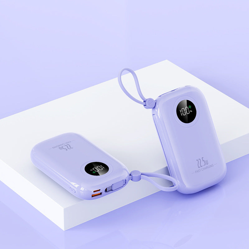 Ultra-kompakte Powerbank mit digitalem Ladeindikator und Schnellladefunktion Brehn