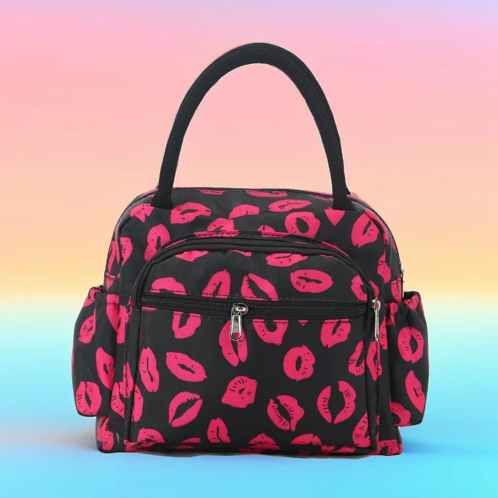 Isolierte katzenmotivierte Lunch-Tasche Brehn