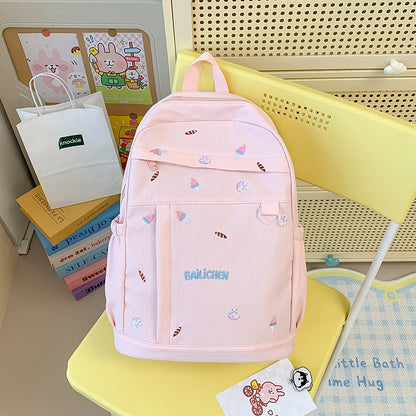 Niedlicher gestickter Rucksack Brehn