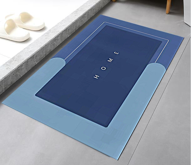 Minimalistische Fußmatte für den Eingang Brehn