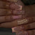 Chic 3D Floral Press-On Nail Art Brehn