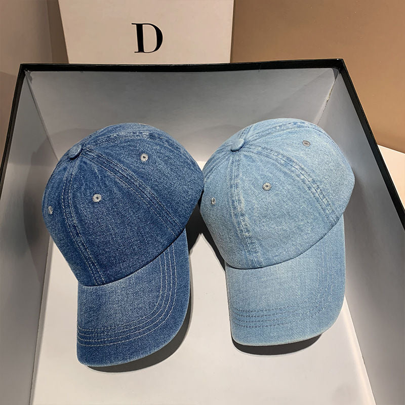Damen klassische Denim Baseballmütze Brehn