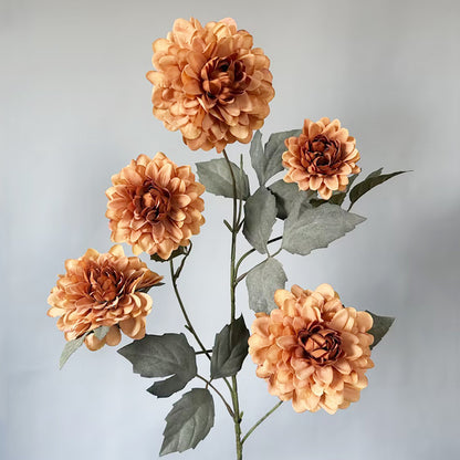 Eleganter künstlicher Dahlienstrauß