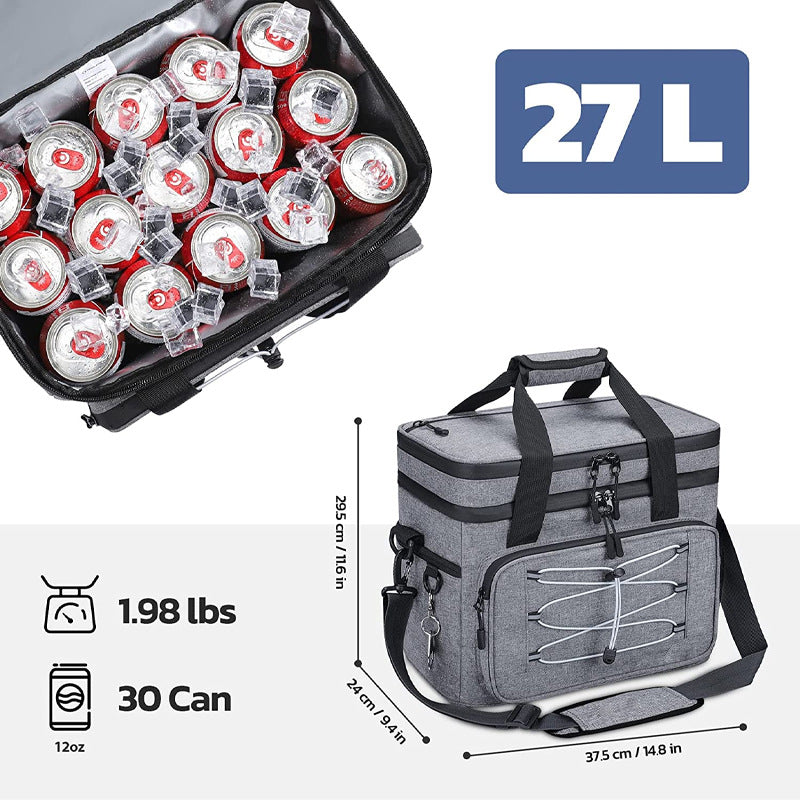 Damen Isolierte Multifunktions-Kühltasche mit verstellbarem Schultergurt Brehn