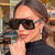Damen Oversized Sonnenbrille im modernem Design Brehn