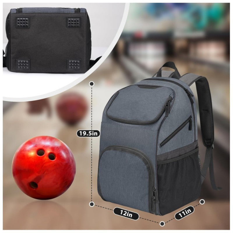 Sport-Rucksack mit Fächern Für Schuhe und Wasserflasche Brehn
