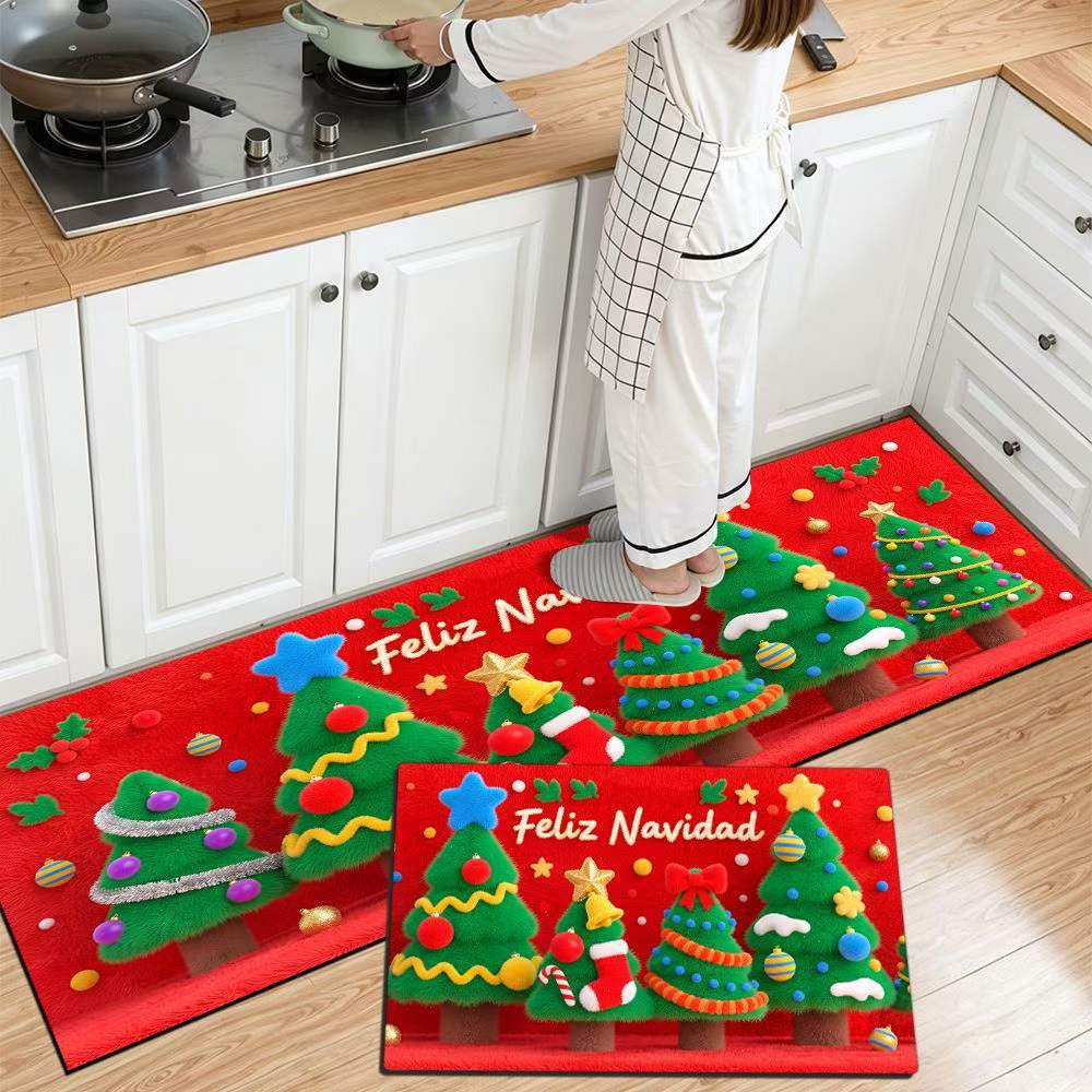 Festliche Weihnachts Küchenmatte Brehn