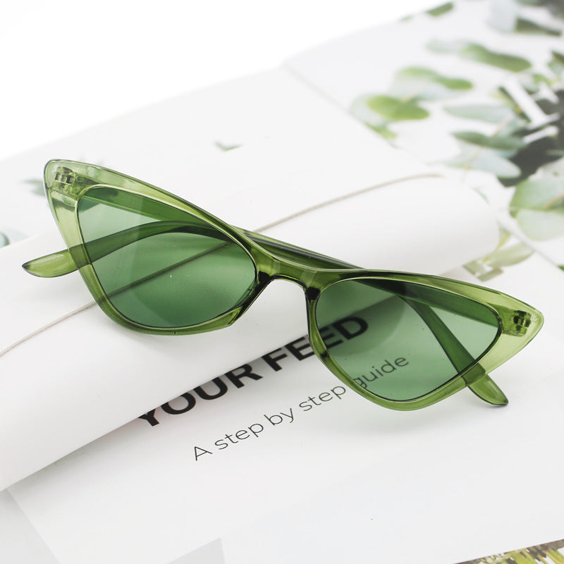 Damen Cat-Eye Sonnenbrille mit sorgfältig gestaltetem Rahmen Brehn