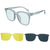 Damen Modische Sonnenbrille im trendigen Oversized-Stil Brehn