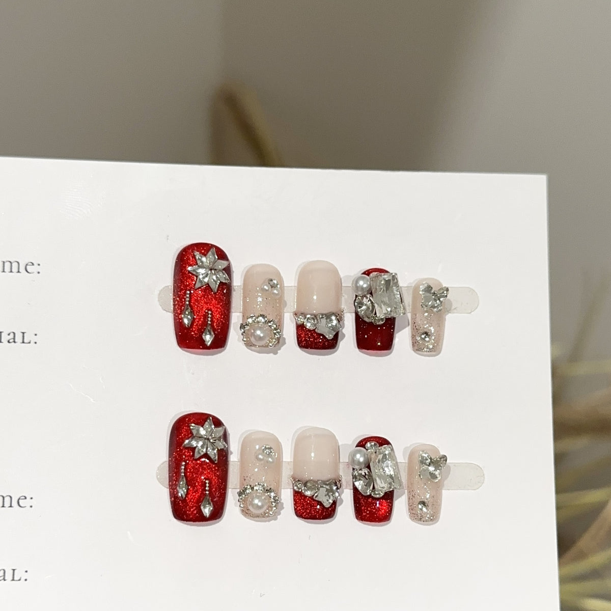 Glamouröses Nagelkunst-Set