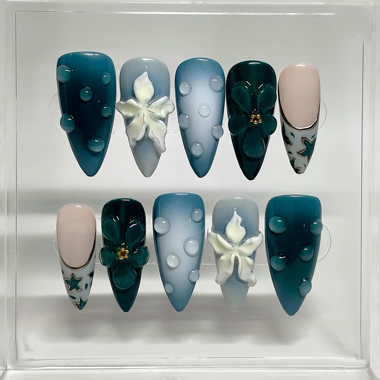 Thematic Artisan Press-On Nail Set Brehn