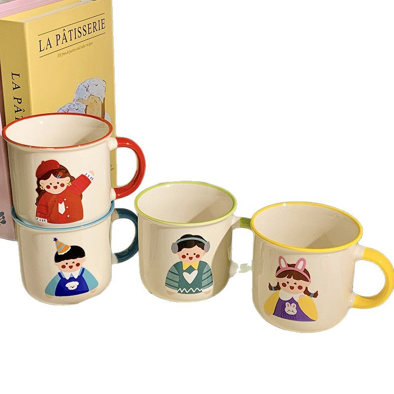 Keramiktasse mit Niedlichem Kinderdesign Brehn