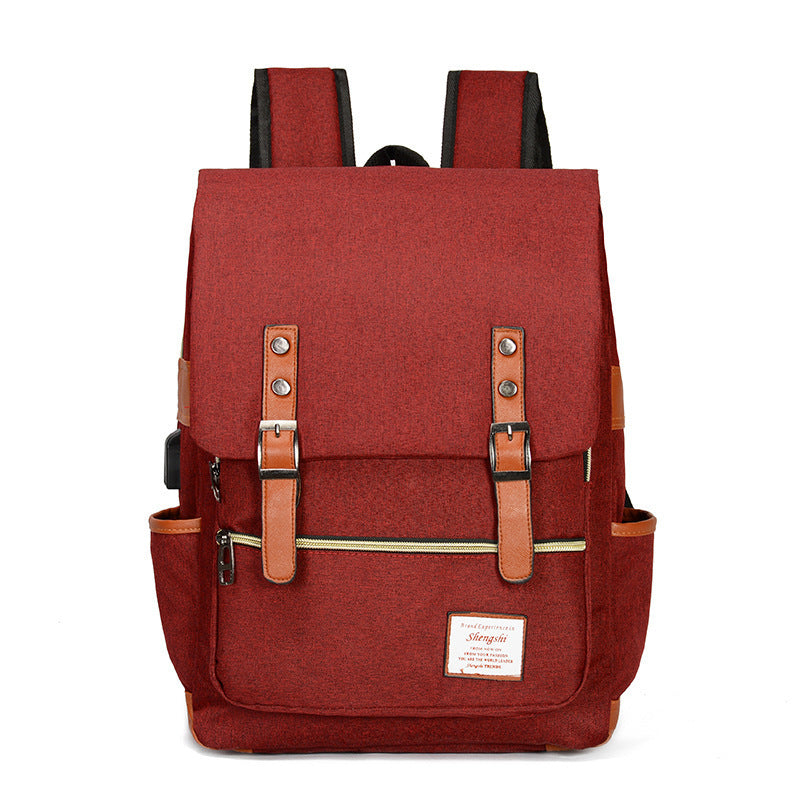 Stylischer Multi-Taschen-Rucksack Brehn