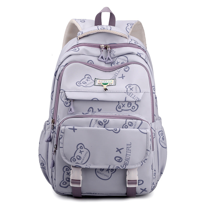 Hübscher grafischer Druck Schulrucksack