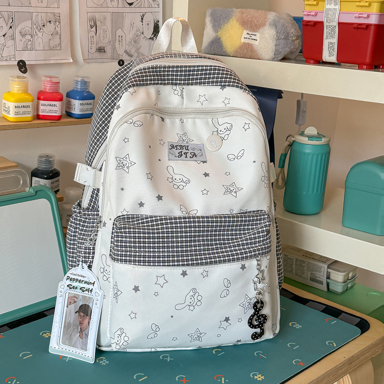 Fun-Themen Sternmuster Rucksack