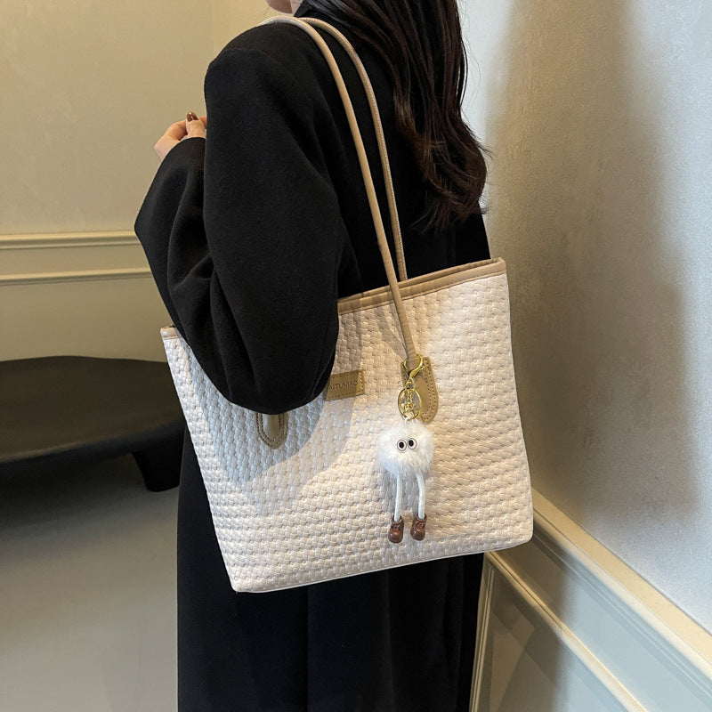 Gewebte gemusterte Schultertasche Brehn