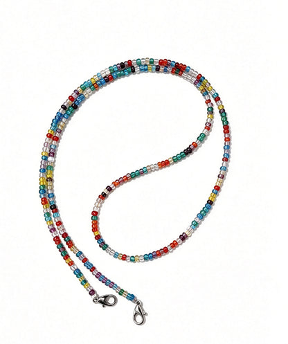 Bunte Perlen Brillen Kette Brehn