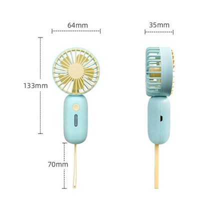 Unisex Tragbarer USB-Handventilator mit modernem Design Brehn