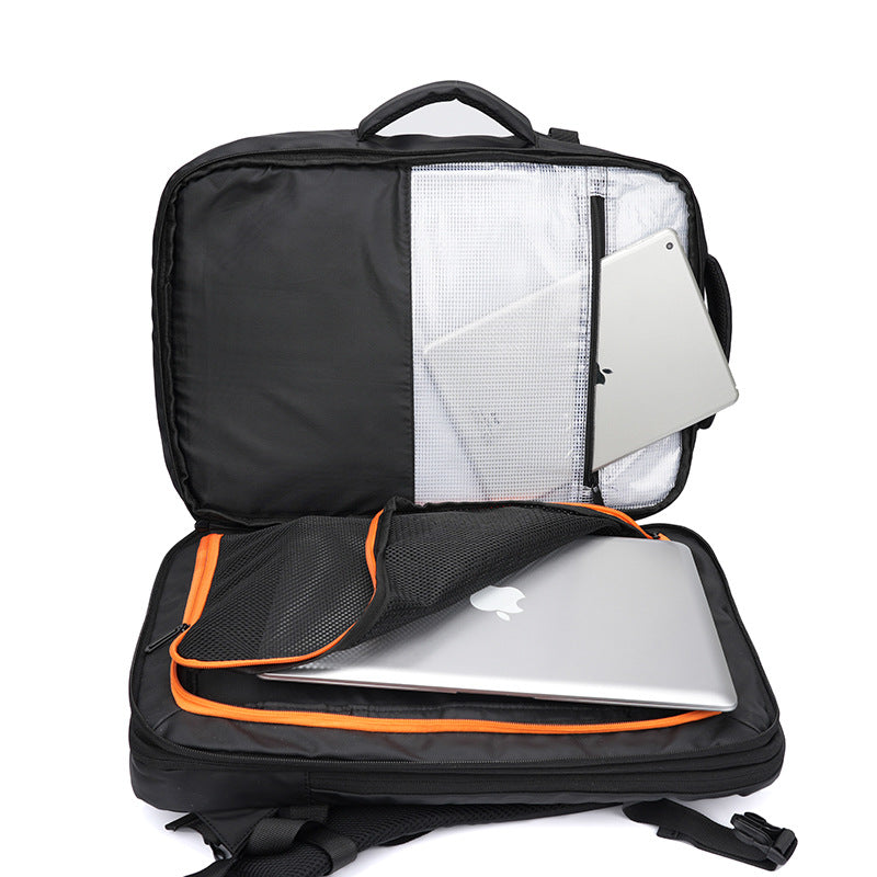 Multifunktionaler Rucksack mit Schützenden Fächern und Innovativem Design Brehn