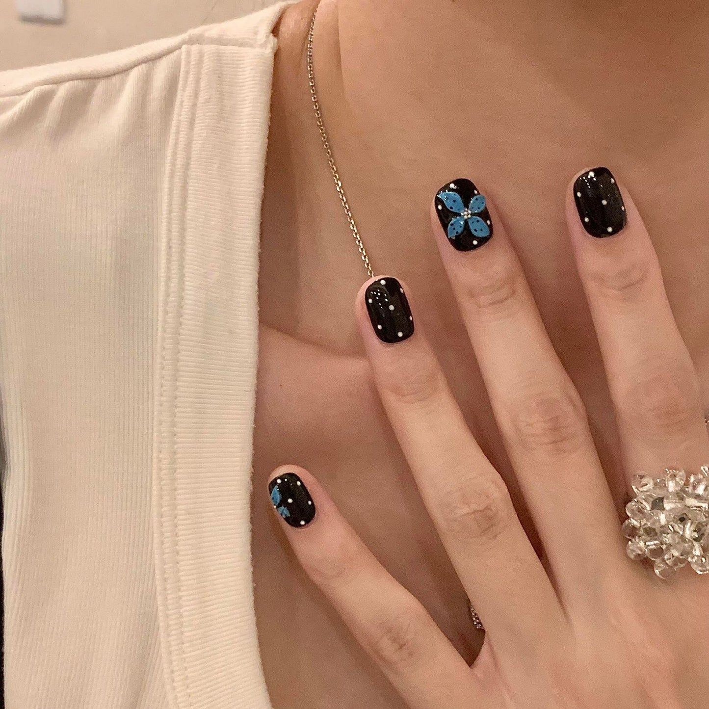 Kunstnägel mit Buntem Blumendesign Brehn