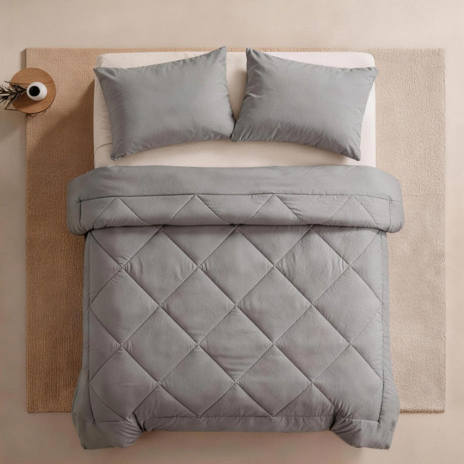 Luxuriöses Steppbett-Set Brehn